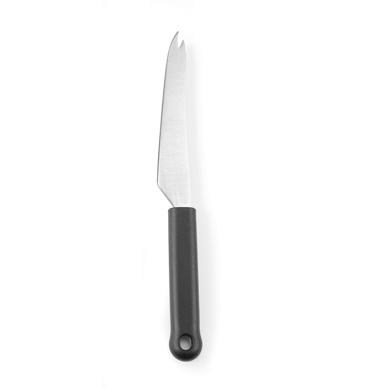 Ostkniv för hårdost svart PP handtag bladlängd 130 mm, Hendi