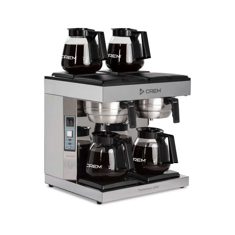 Kaffebryggare automatisk DA-4 2 x 1.8L TK, inkl. 4 kanna (3-fas), Coffee  Queen